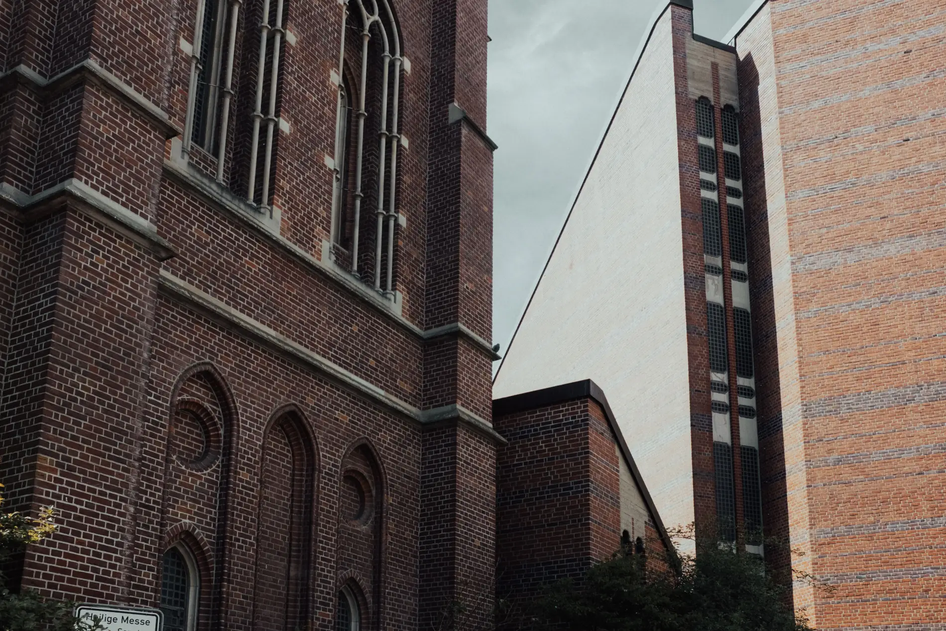 Historic brick church building